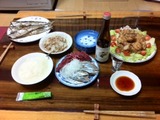 刺身と日本酒