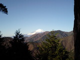 丹沢山から富士山