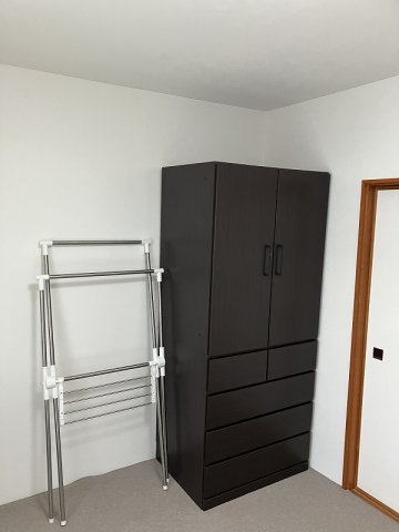 ワードローブ、物干し