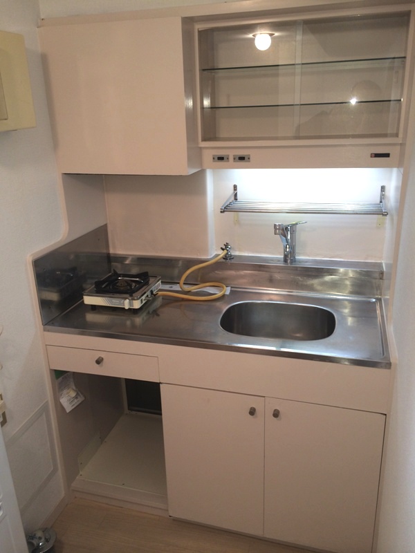 キッチン ガスコンロ付き