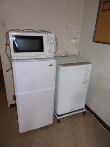 冷蔵庫、電子レンジ、洗濯機