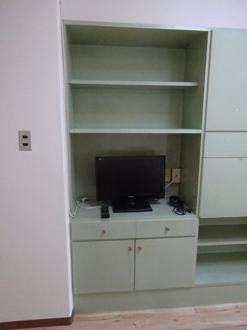 収納、テレビ