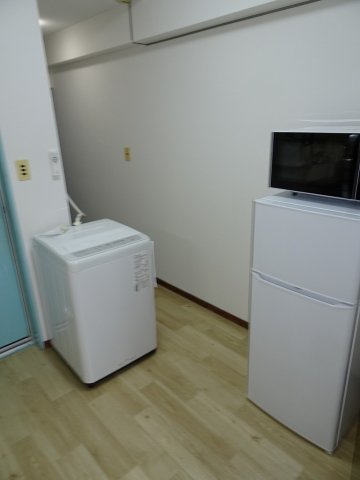 設備　冷蔵庫、洗濯機、電子レンジ