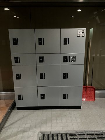 1階に宅配ボックス